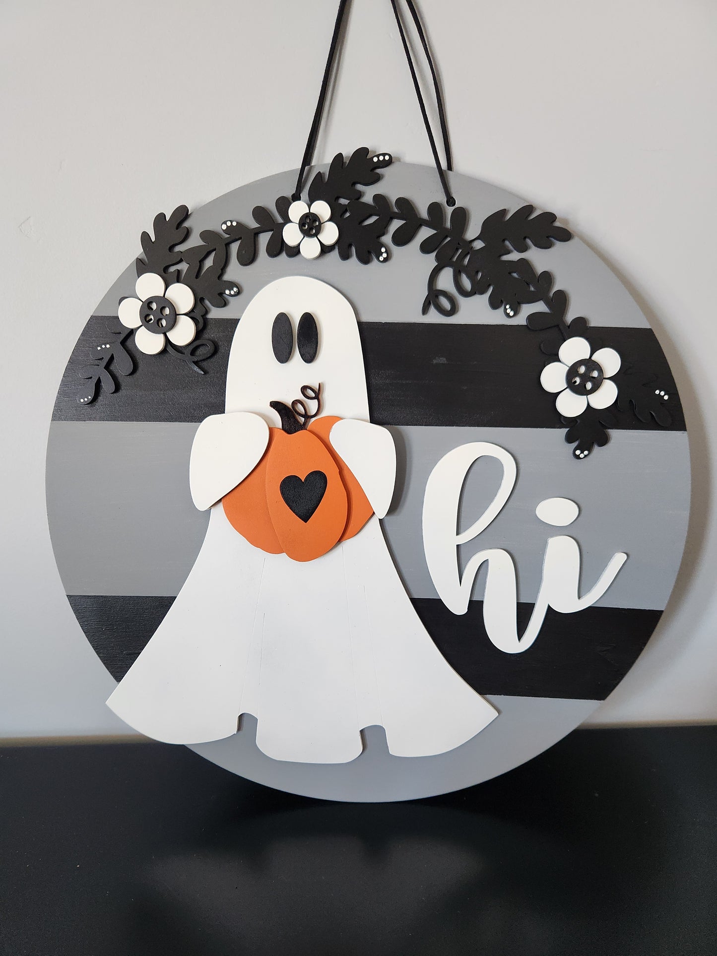 Floral Frights Ghost Round
