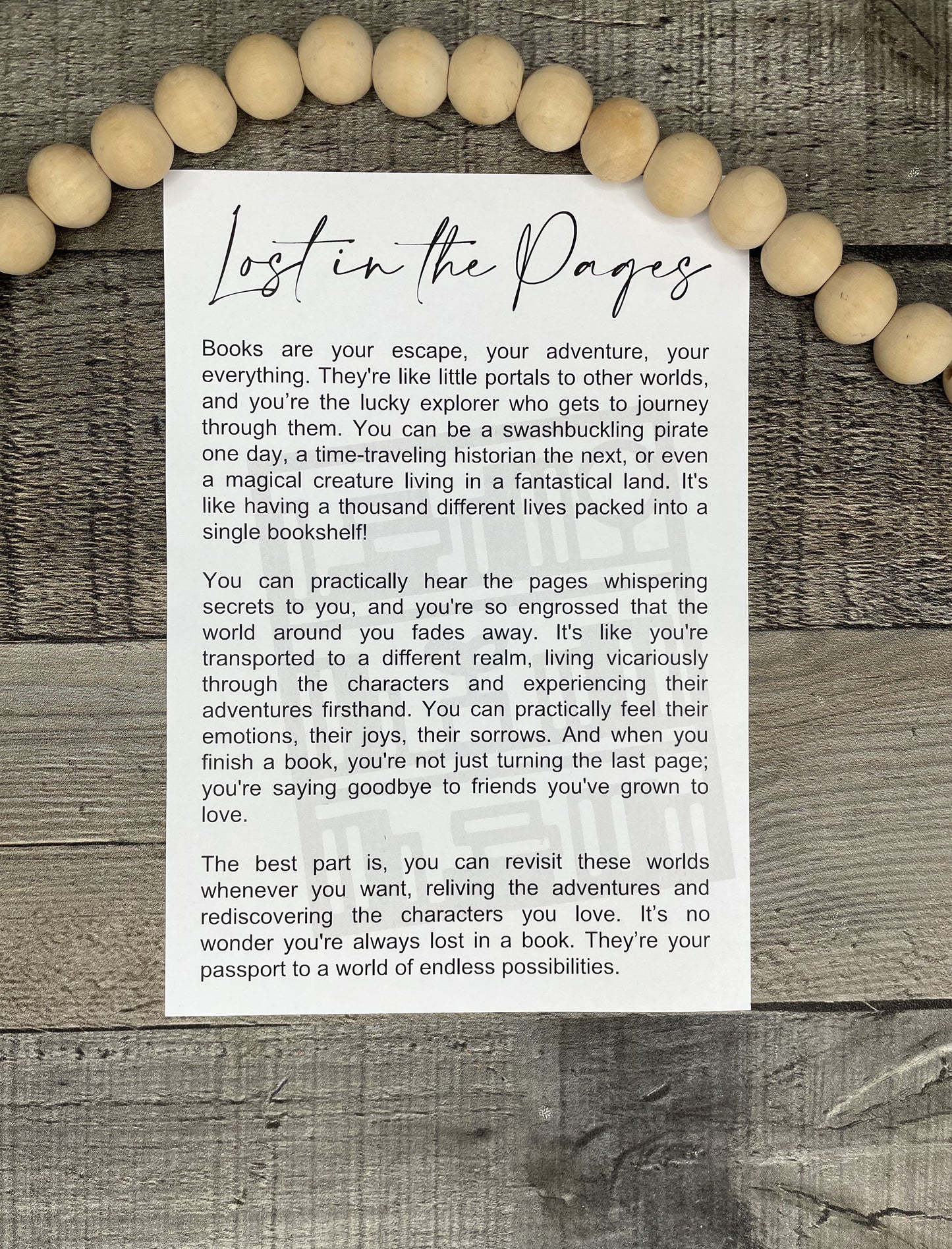 Lost in the Pages - Book Lover Story Ornament