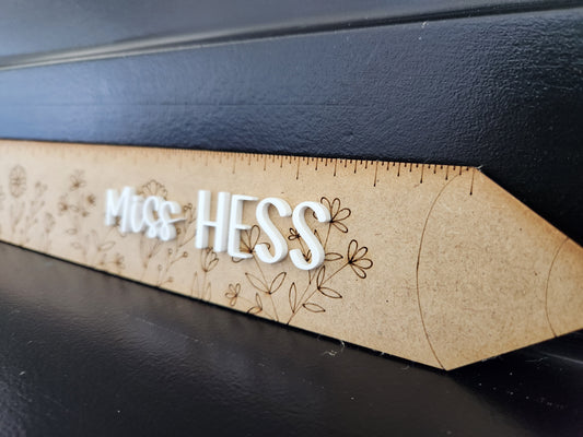 Teacher Decorative Ruler