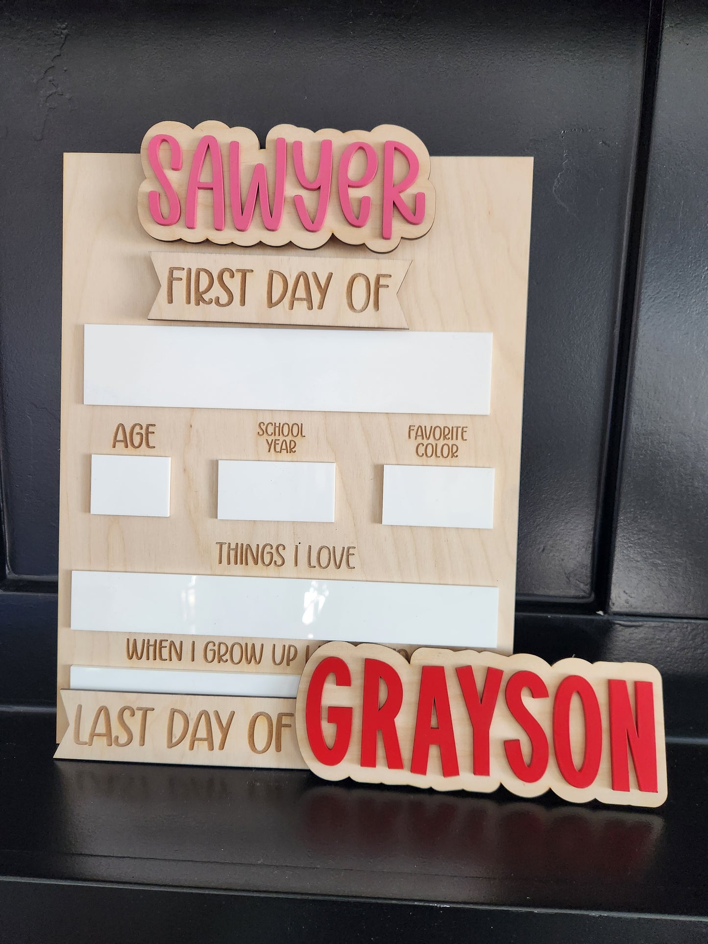 Back To School Custom Sign