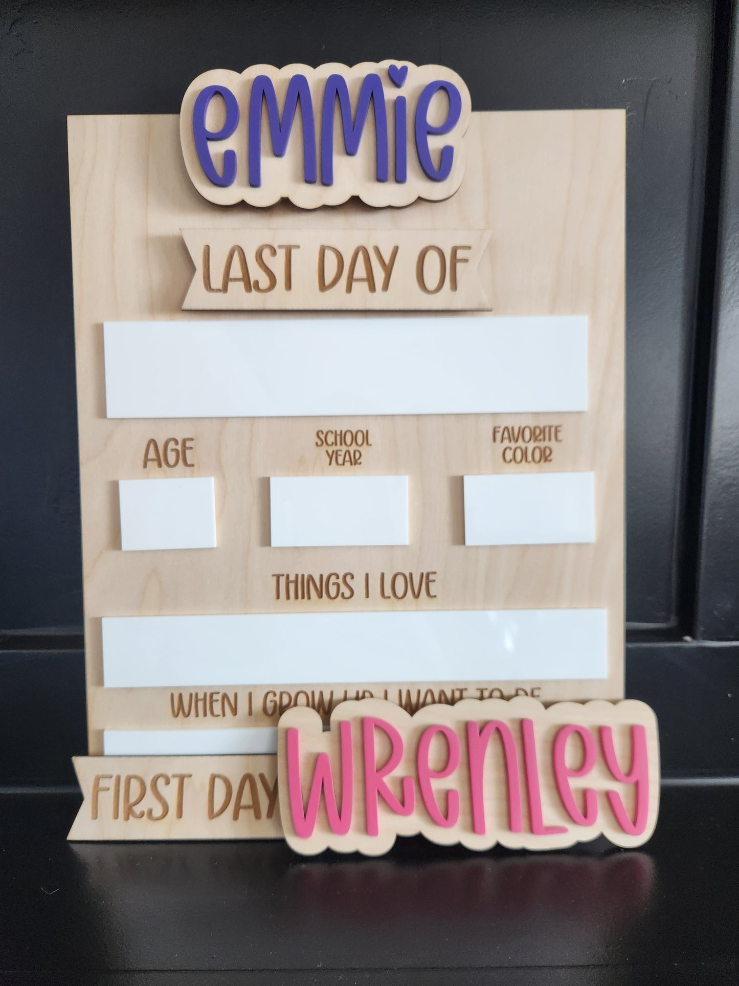 Back To School Custom Sign