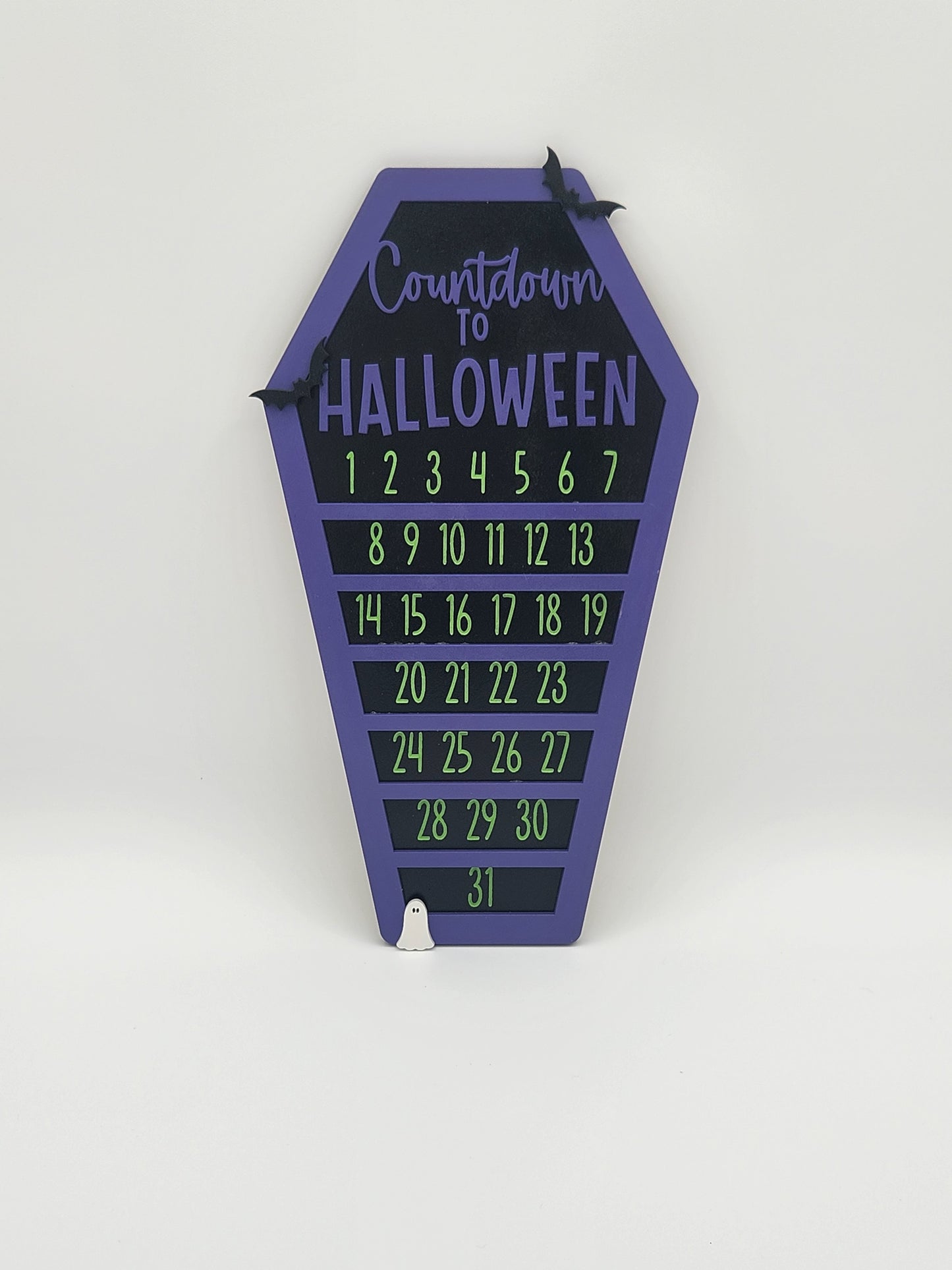 Coffin Countdown to Halloween