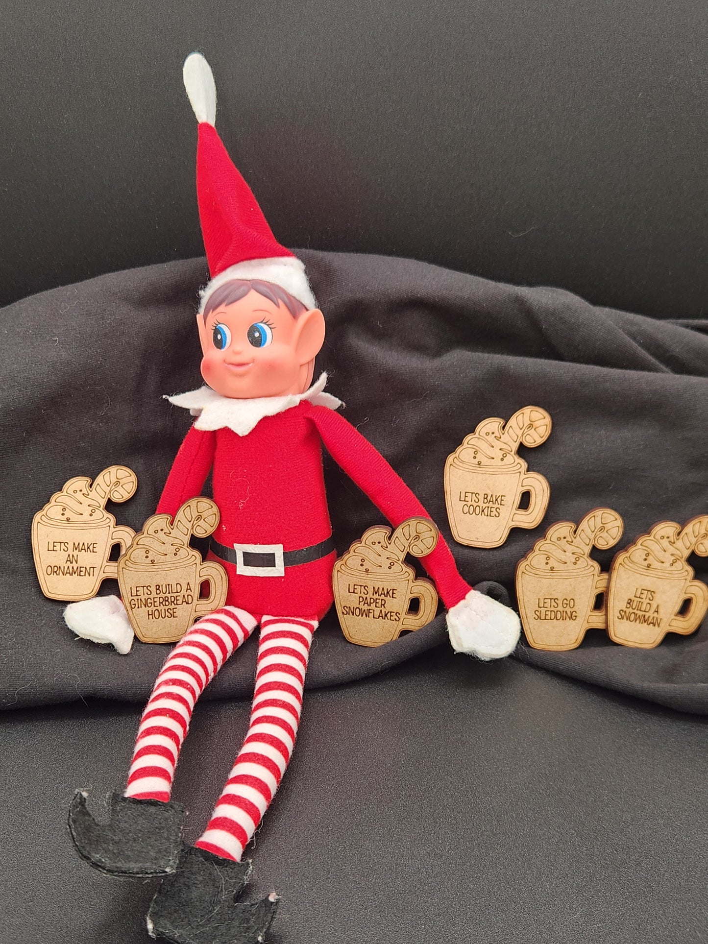 Christmas Activity Tokens - Elf on the Shelf Tokens