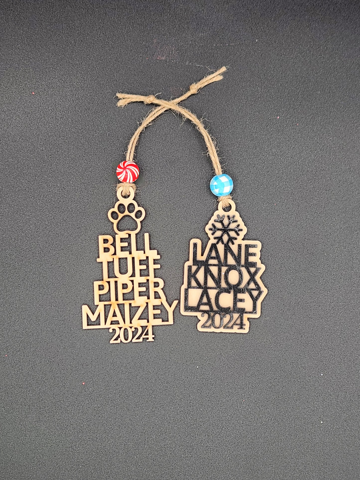 Name Tree Ornaments