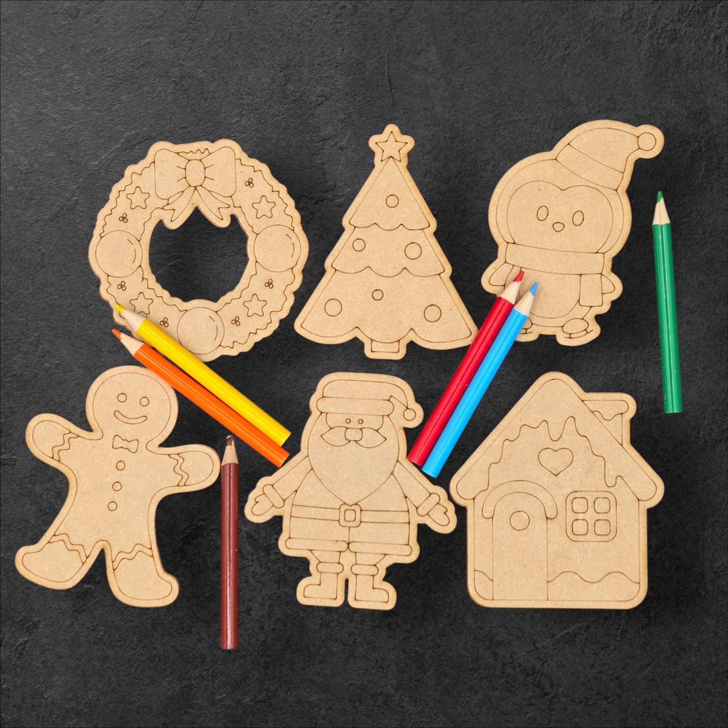 Christmas Color Me Kit