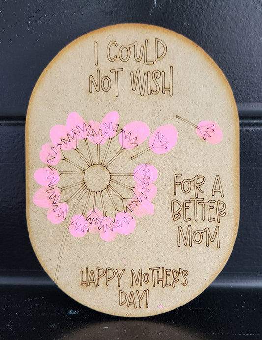 Dandelion Wish Magnet (Mom and Grandma)