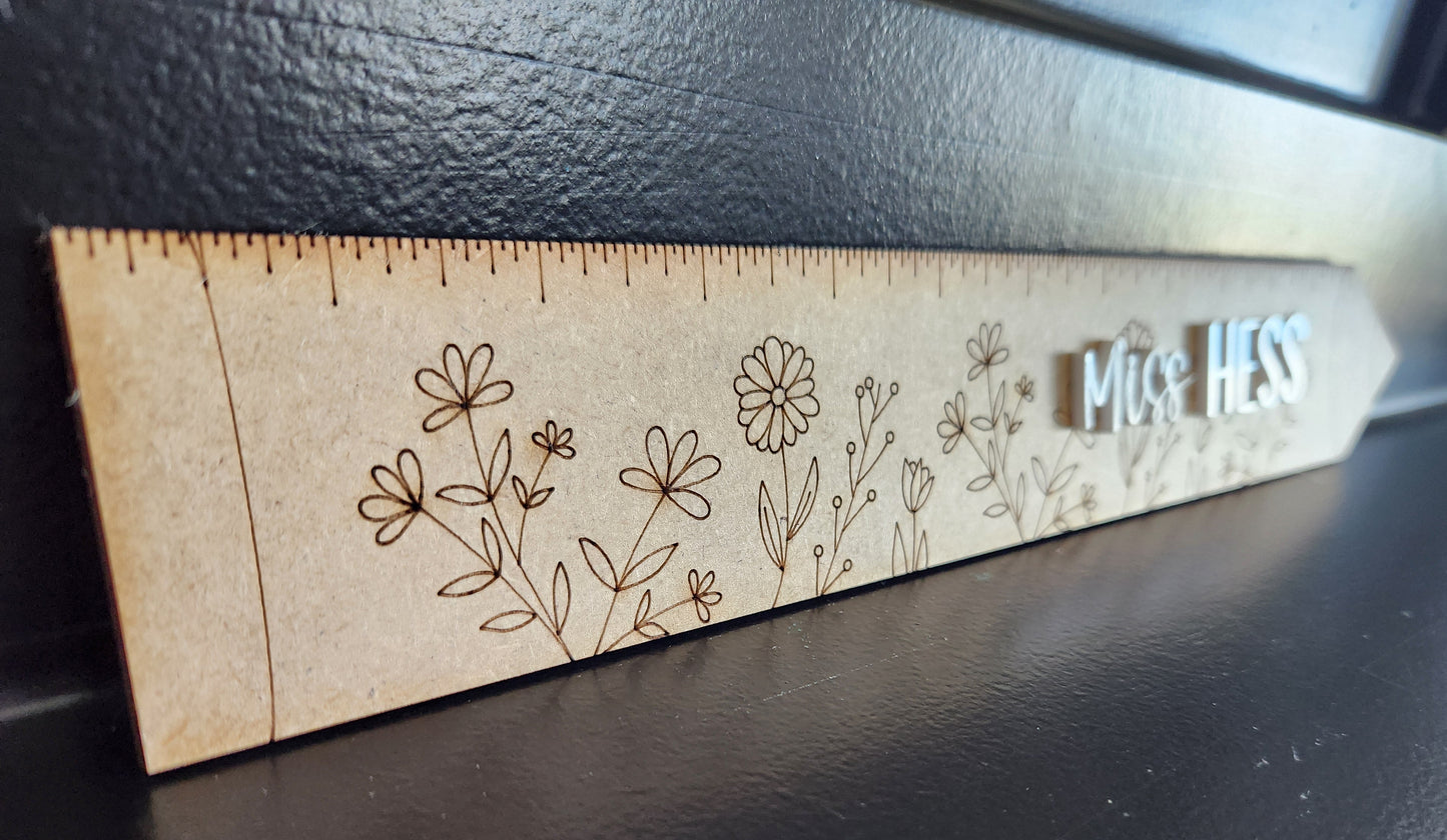 Teacher Decorative Ruler