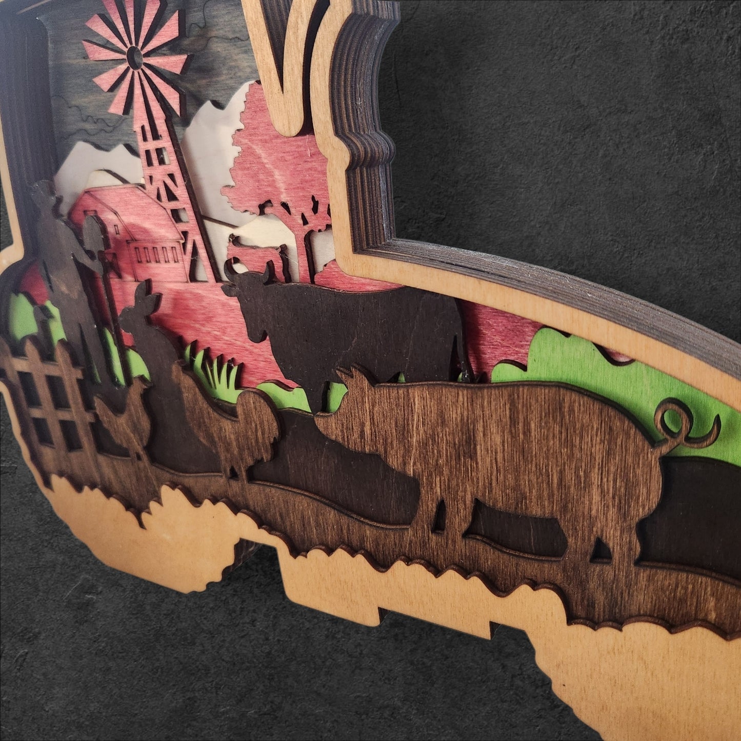 Layered Scene Tractor