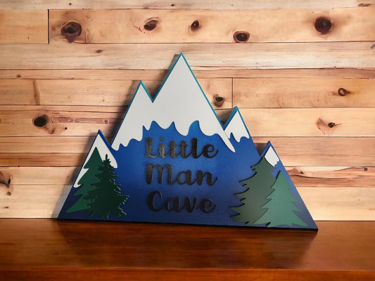 Little Man Cave Sign