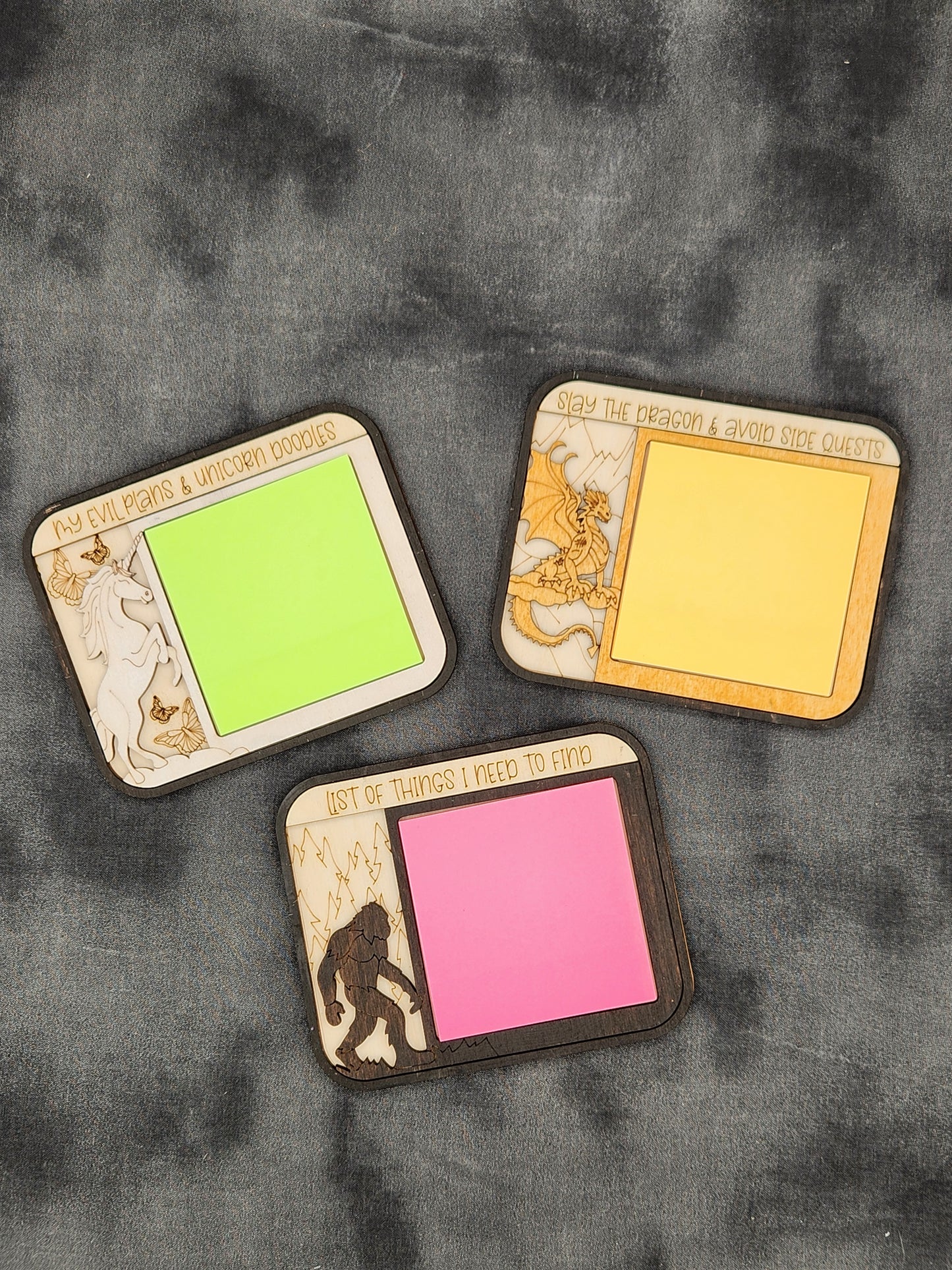 Unicorn Sticky Note Holder