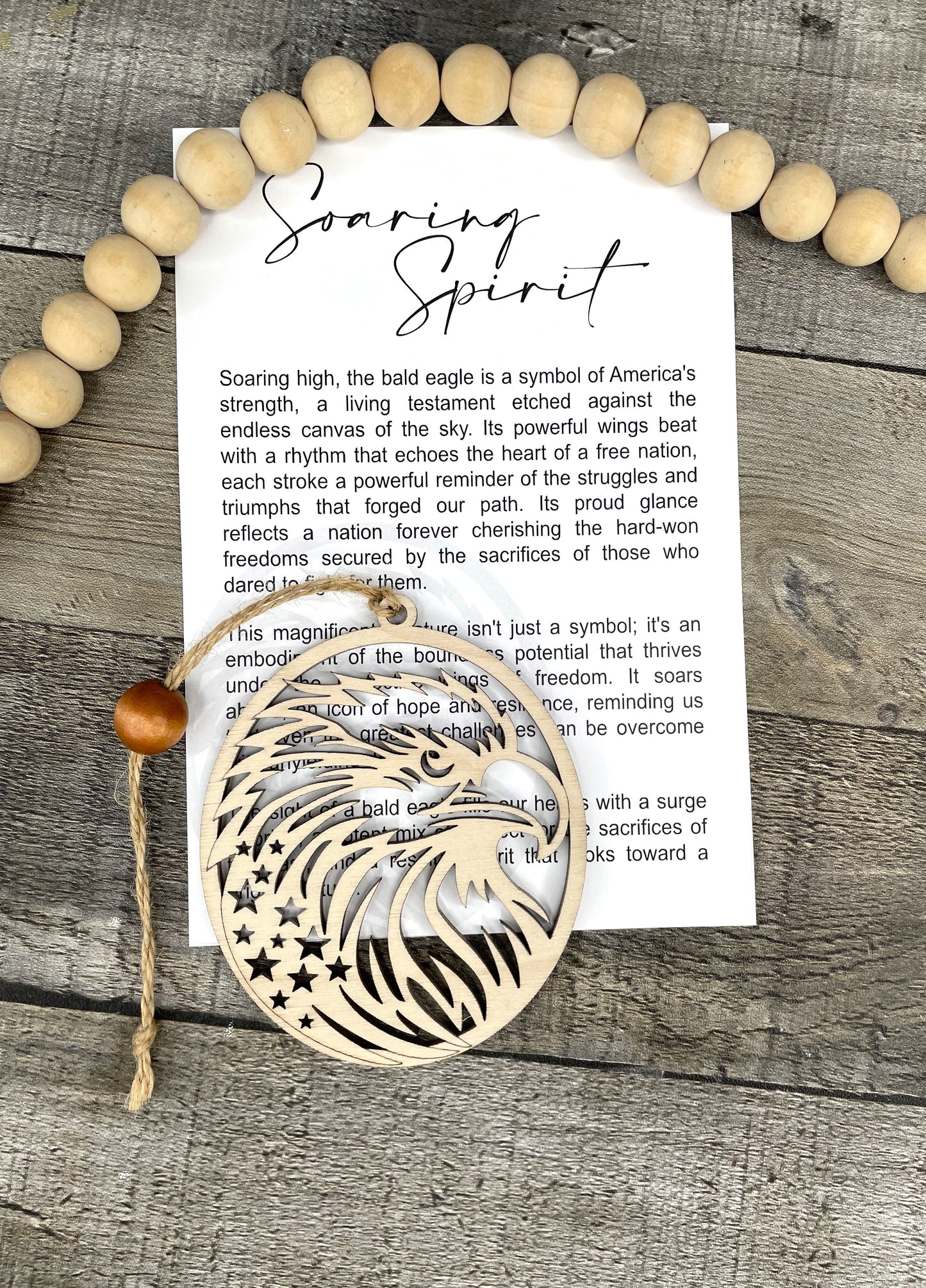 Soaring Spirit - Eagle Story Ornament