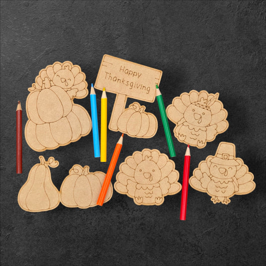Thanksgiving Color Me Kit