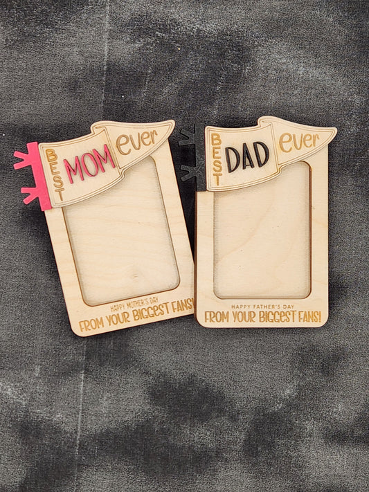 Best Mom/Dad Ever Car Visor Clip