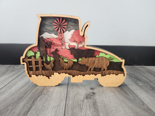 Layered Scene Tractor