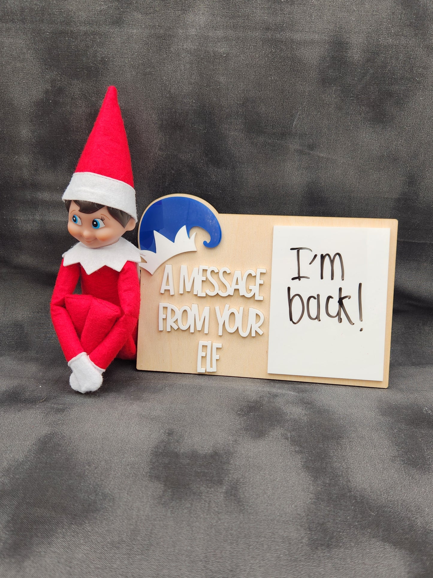 A message from your elf - note board